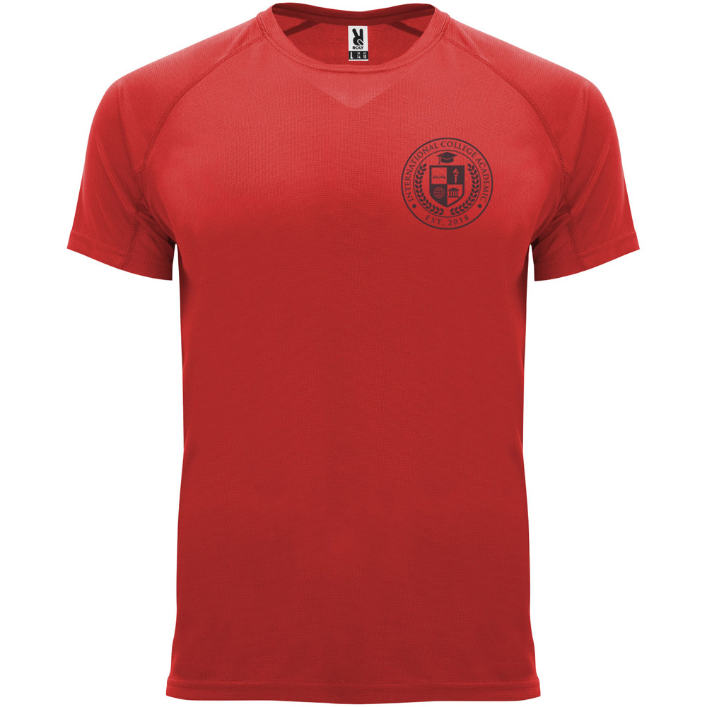 Bahrain 135 g/m² sportshirt met korte mouwen voor heren