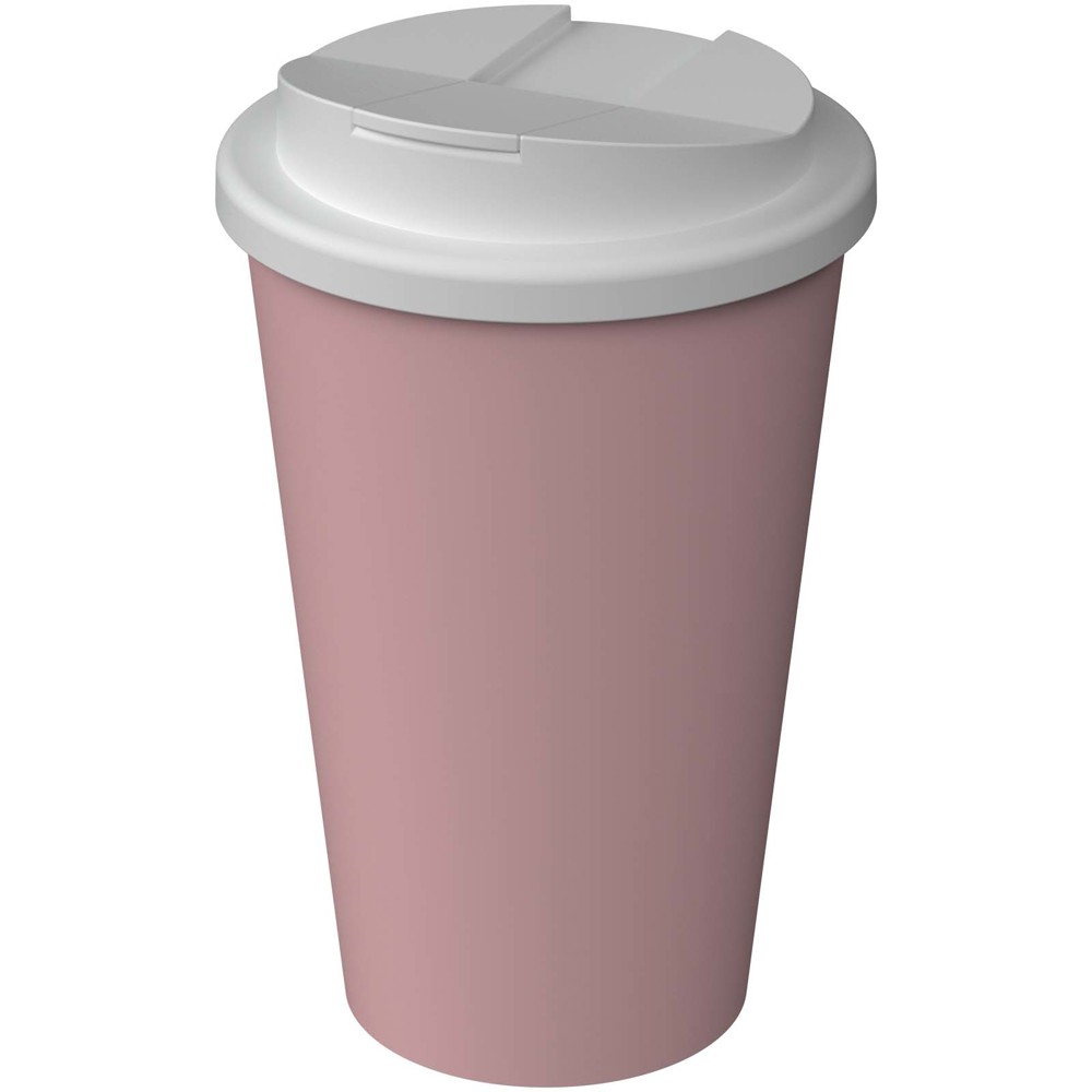 Americano® Infiniti geïsoleerde beker van 350 ml met morsbestendig deksel - Oudroze