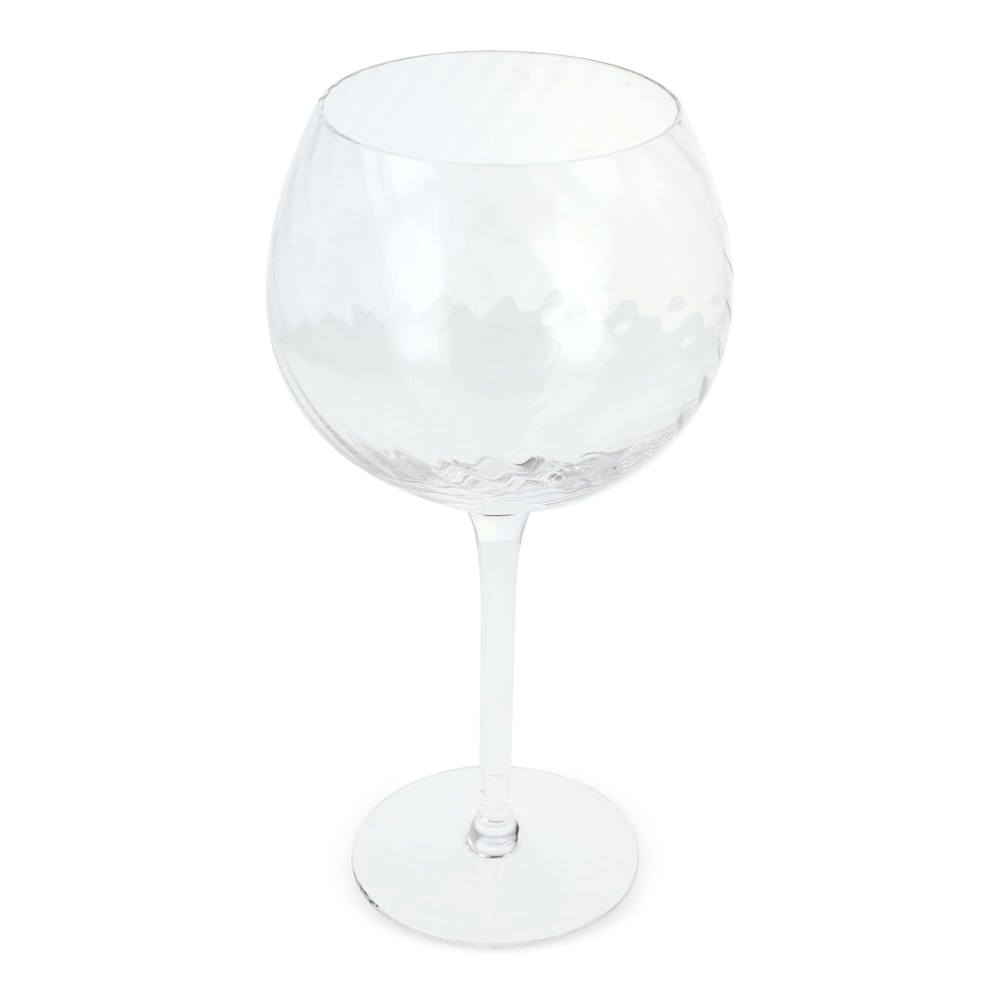 Byon Opacity set van 2 wijnglazen met stijlvol glaspatroon 470ml