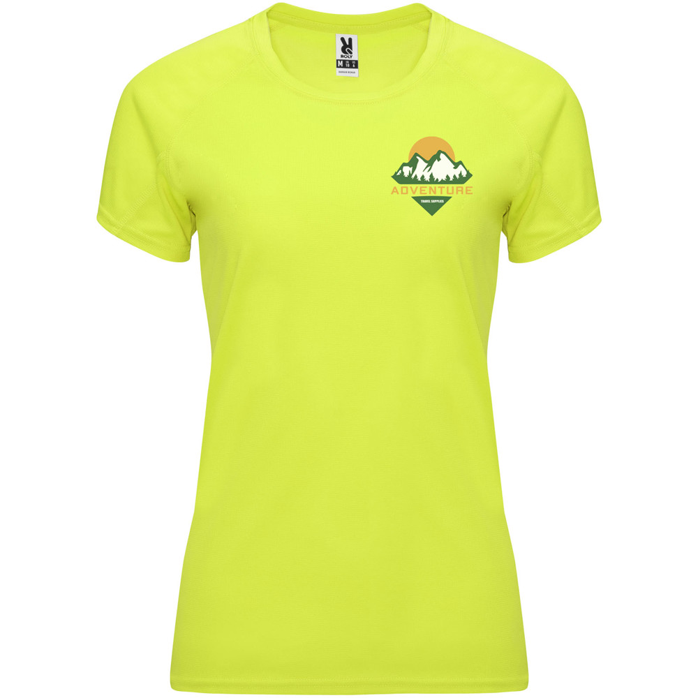 Bahrain 135 g/m² sportshirt met korte mouwen voor dames