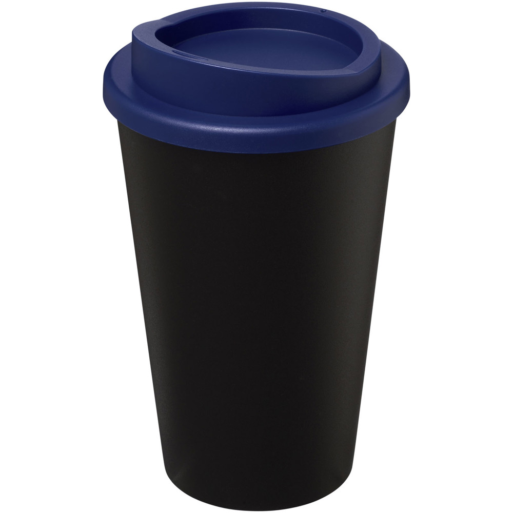 Americano® 350 ml geïsoleerde beker - Zwart, Blauw