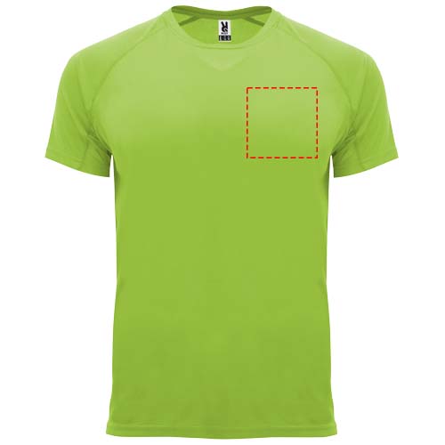 Bahrain 135 g/m² sportshirt met korte mouwen voor heren