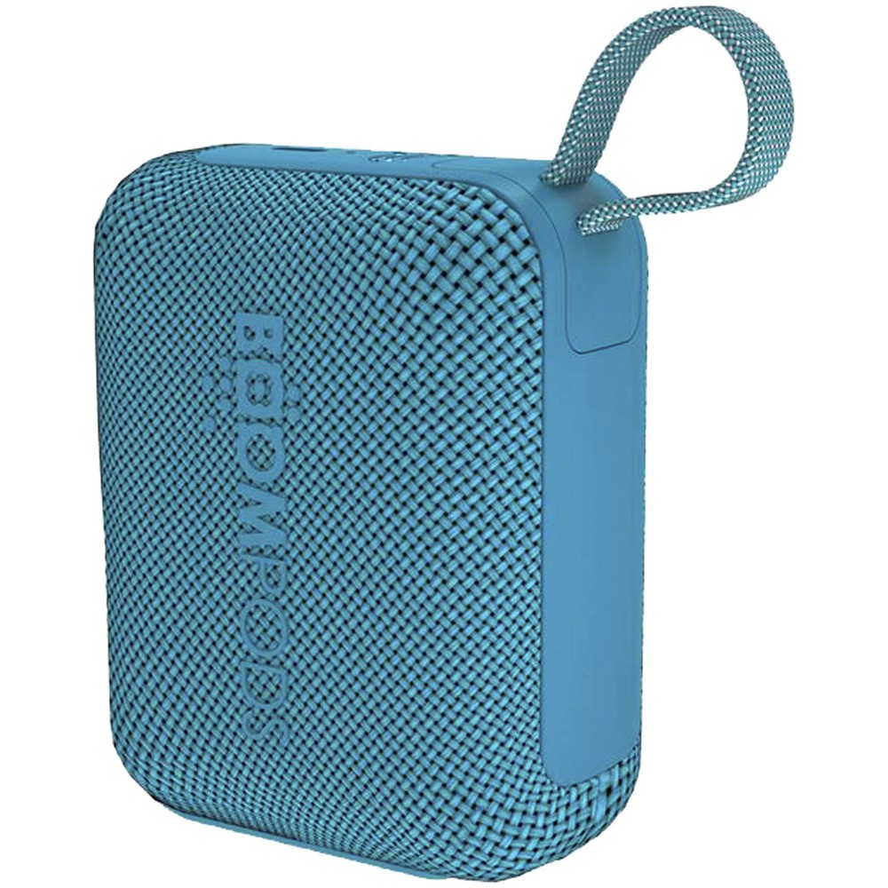 Boompods Beachboom Mini 5W waterdichte miniluidspreker - Caribisch blauw