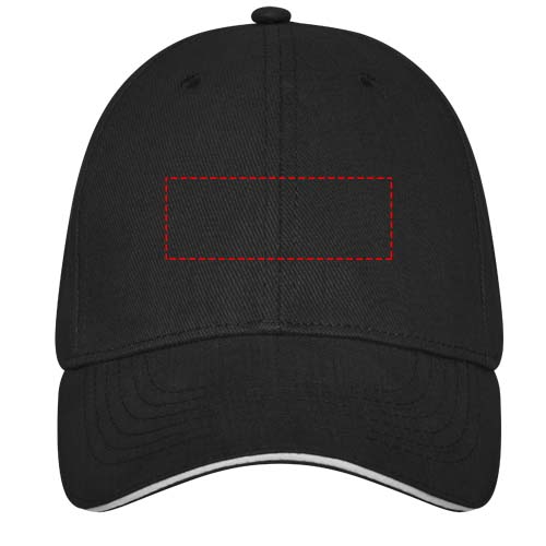 Darton 260 g/m² 6 panel sandwich cap