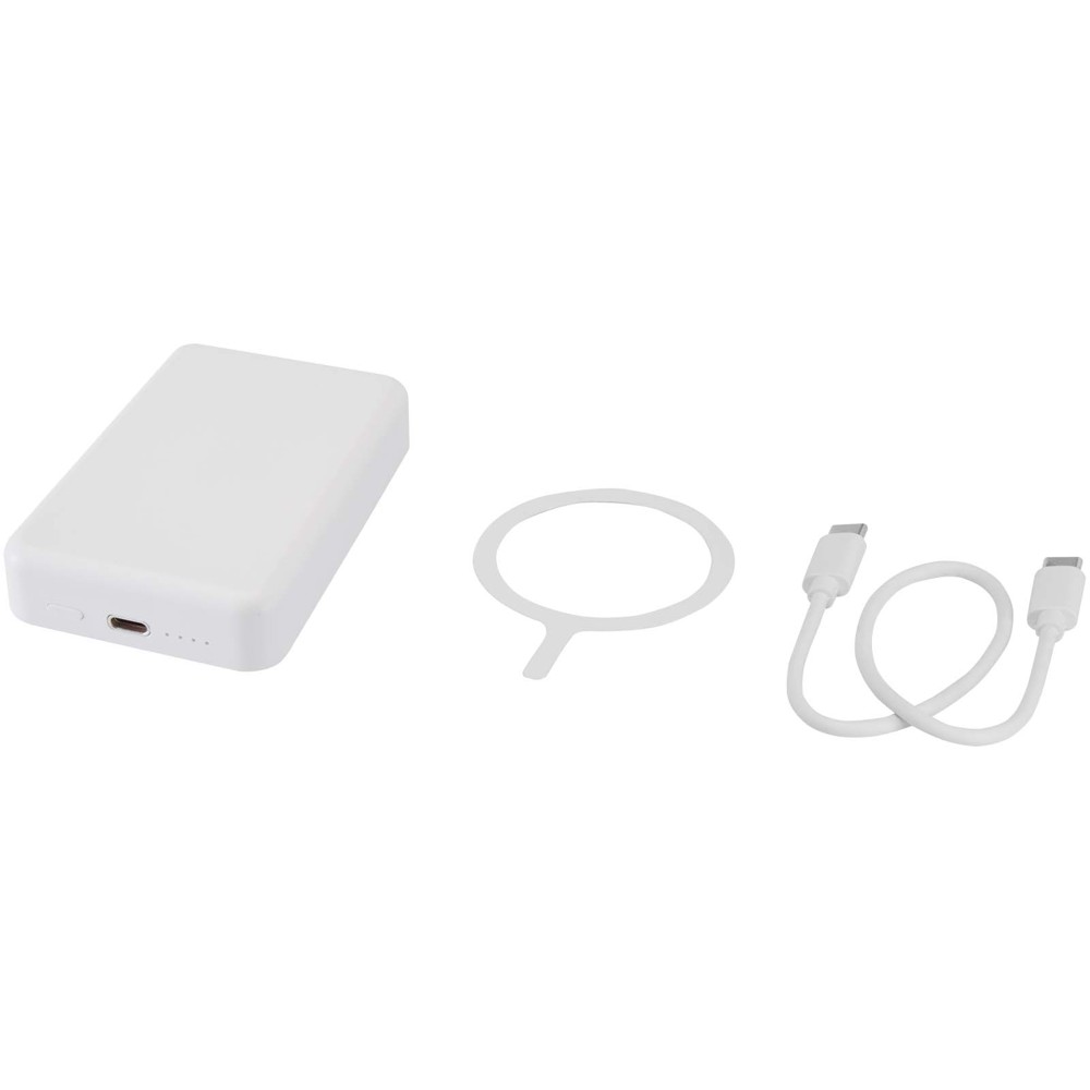 Acrab magnetische draadloze powerbank van 10.000 mAh 15 W met 20 W PD van gerecycled plastic