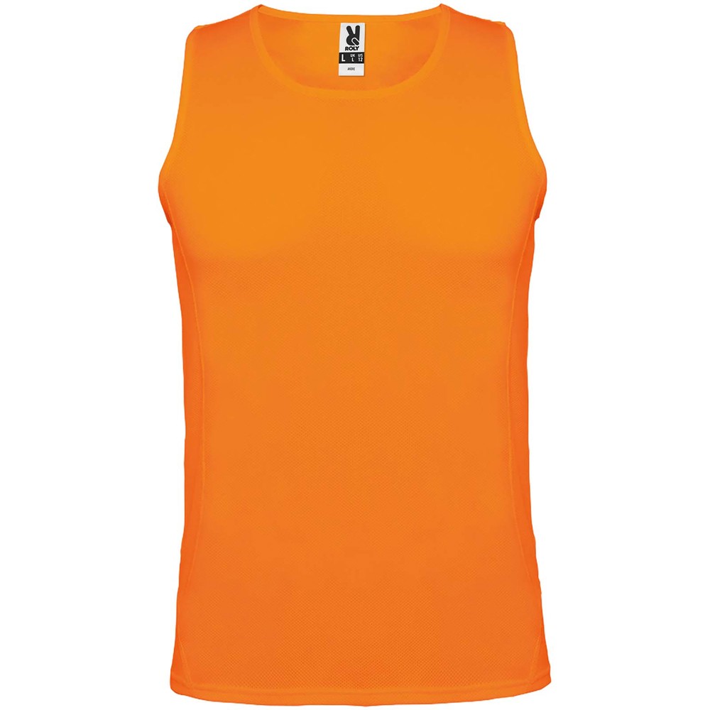 Andre 140 g/m² sporthemd voor kinderen - Fluor oranje