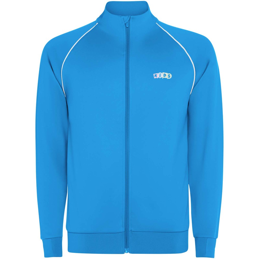 Valier-sweatshirt voor kinderen met doorlopende rits