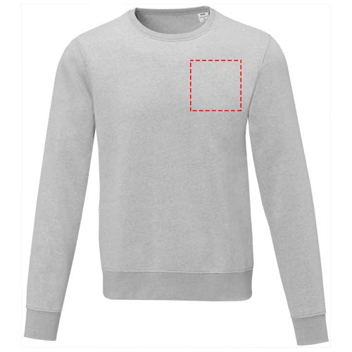 Charon 240 g/m² heren sweater met crewneck