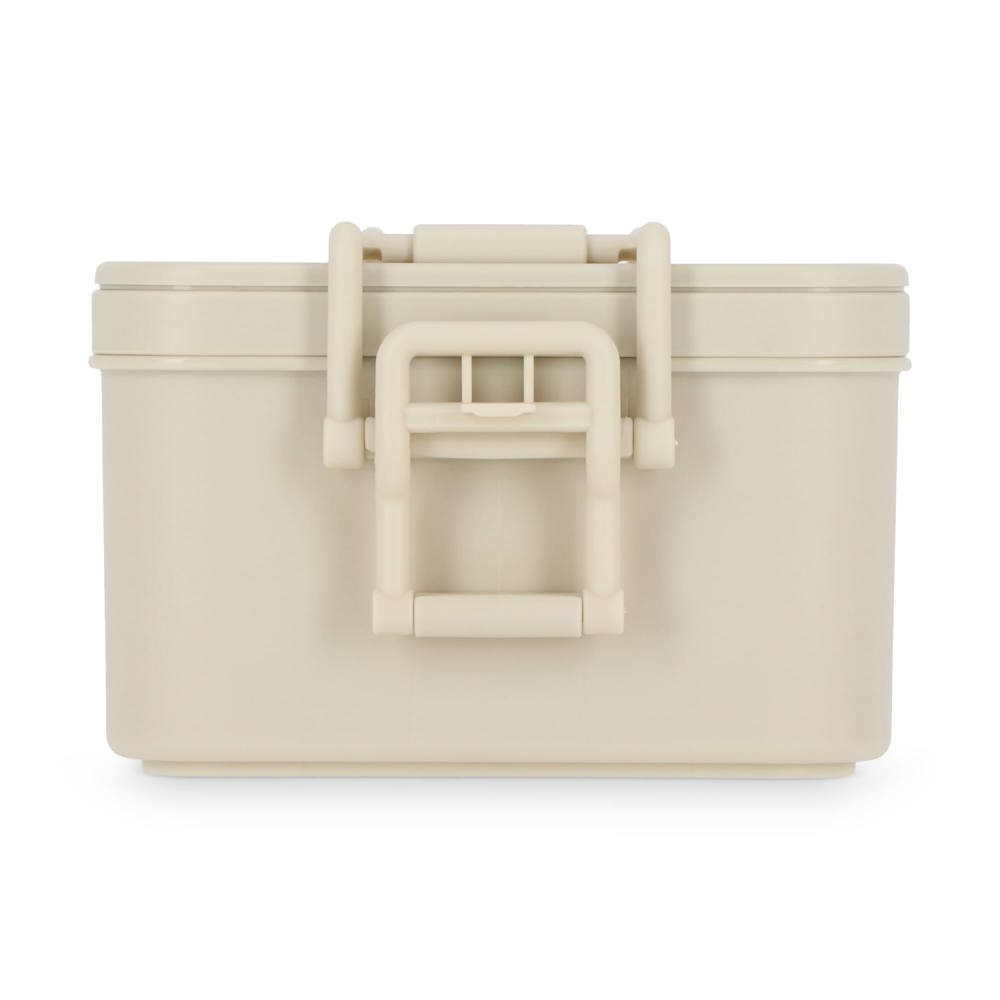 Dubbellaagse Lunchbox met Bestek