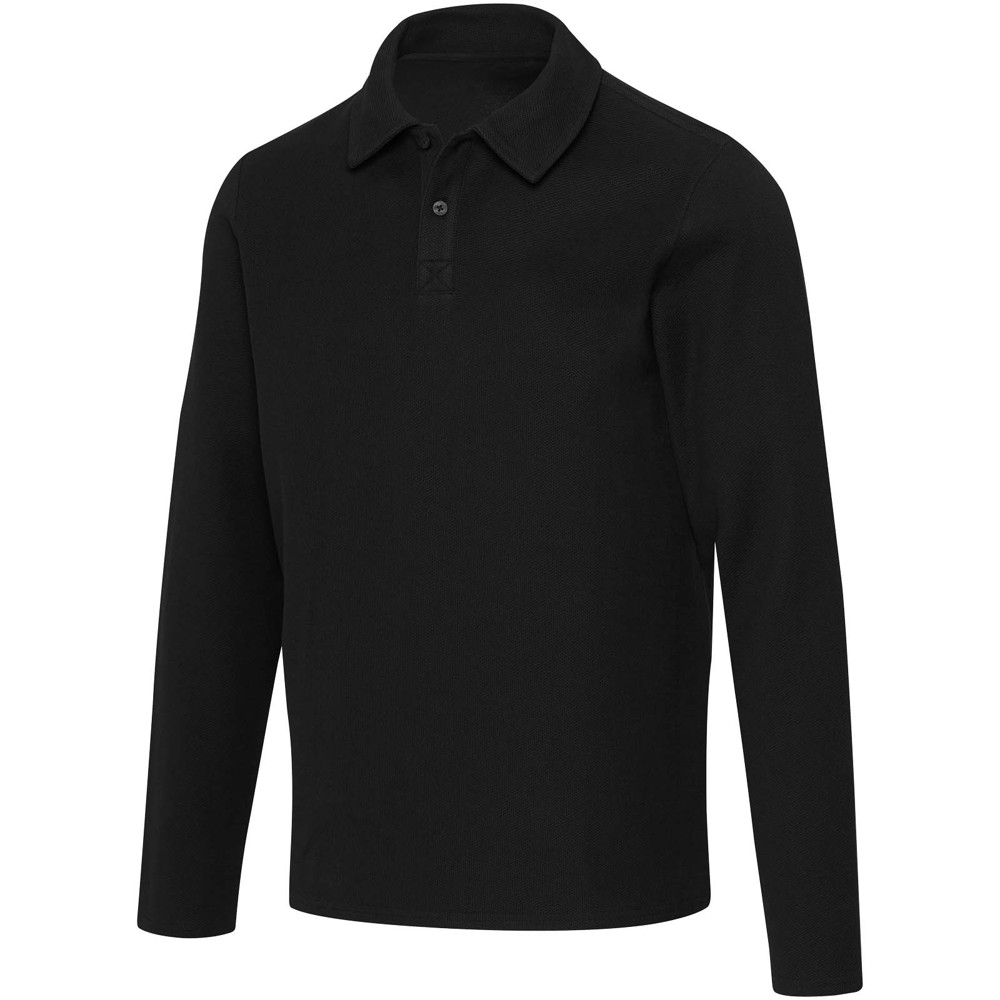 Apollo 245 g/m² uniseks poloshirt met lange mouwen