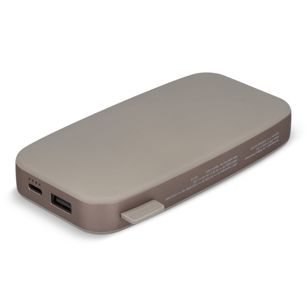 2PB12100 | Fresh 'n Rebel Powerbank 12000 mAh USB-C Fast Charging 20W - Beige