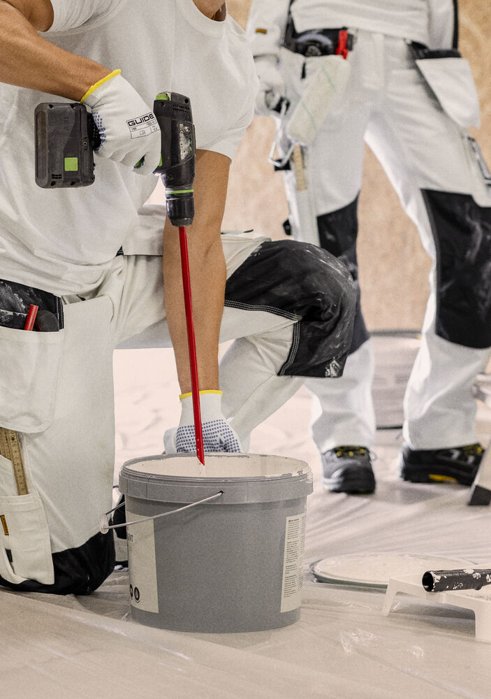 Jobman - 2129 Painters' Trousers HP Wit/Zwart C60