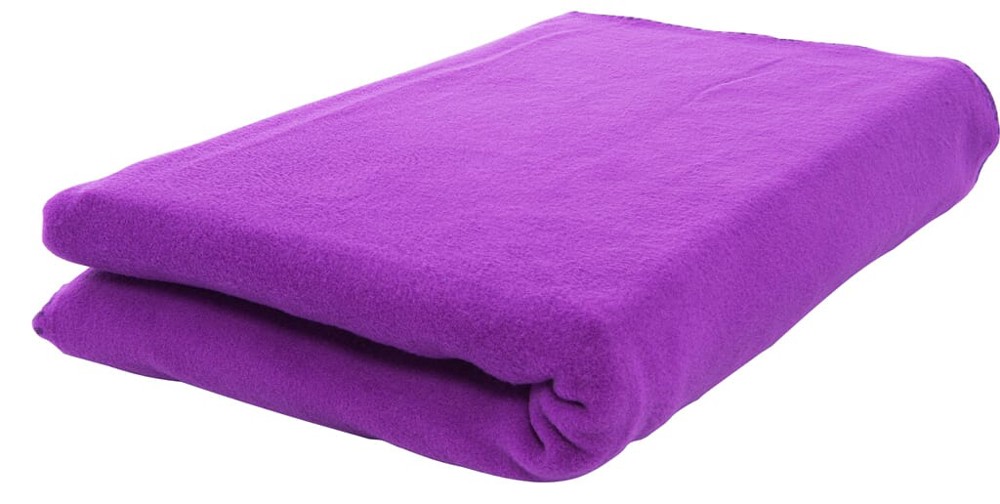 Nilton's Fleeceplaid 150x120 cm, 250 gr/m² - Paars (PMS 268c) / Paars