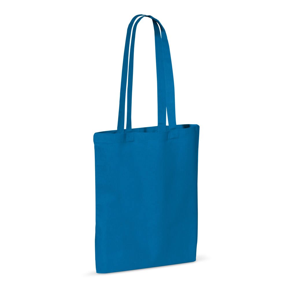Schoudertas katoen OEKO-TEX® 140g/m² 38x42cm - Blauw