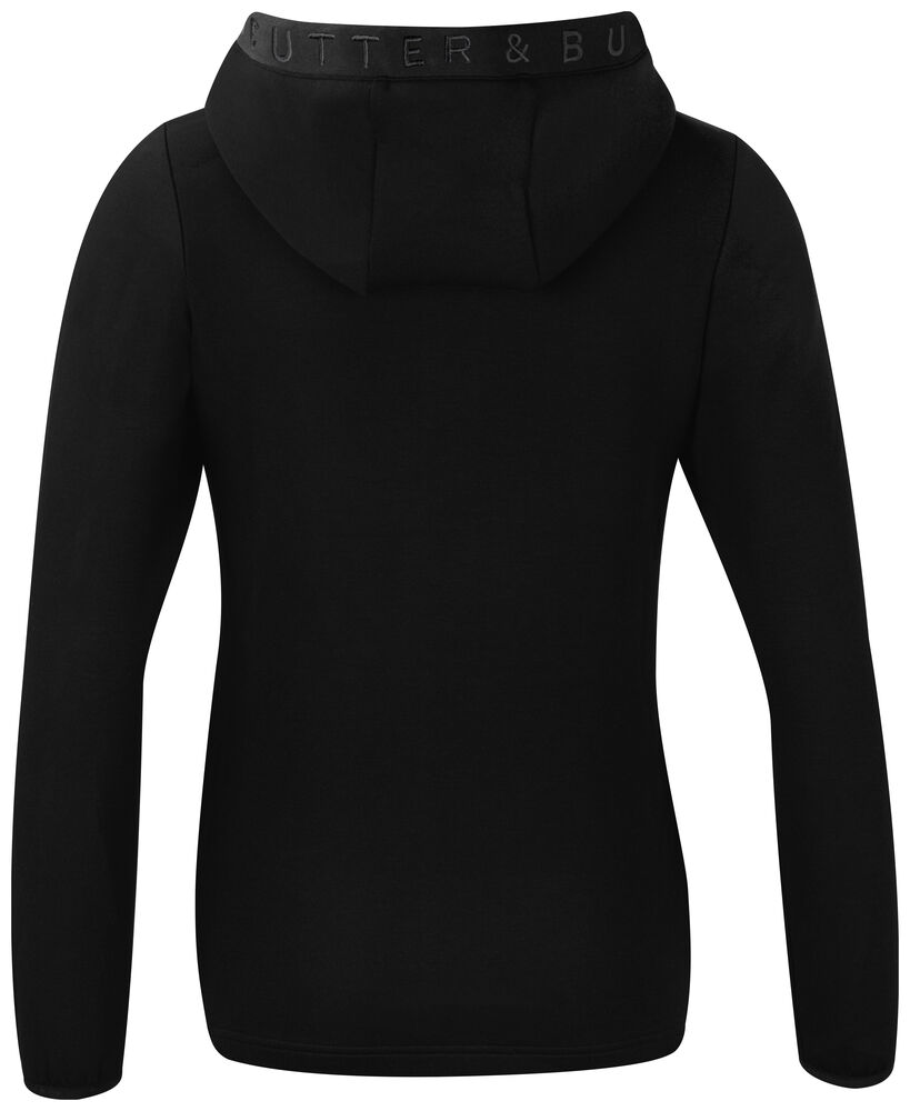 Cutter & Buck - Pemberton Hood FZ Dames Zwart L