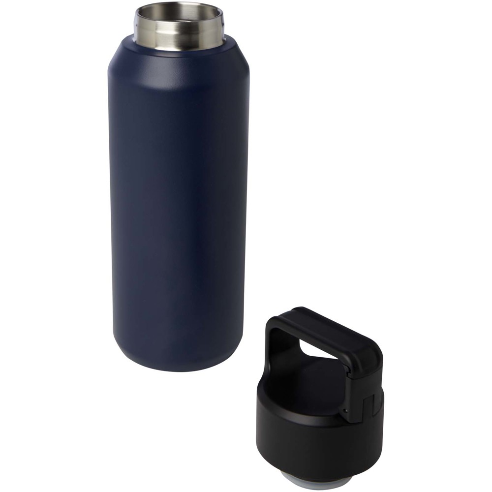Astra 600 ml RCS-gecertificeerde waterfles van gerecycled roestvrij staal met koperen vacuümisolatie (geschikt voor koolzuurh