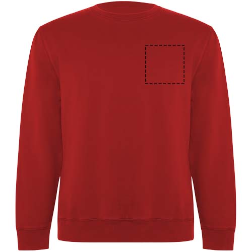 Batian 300 g/m² biologisch katoenen uniseks sweater met ronde hals