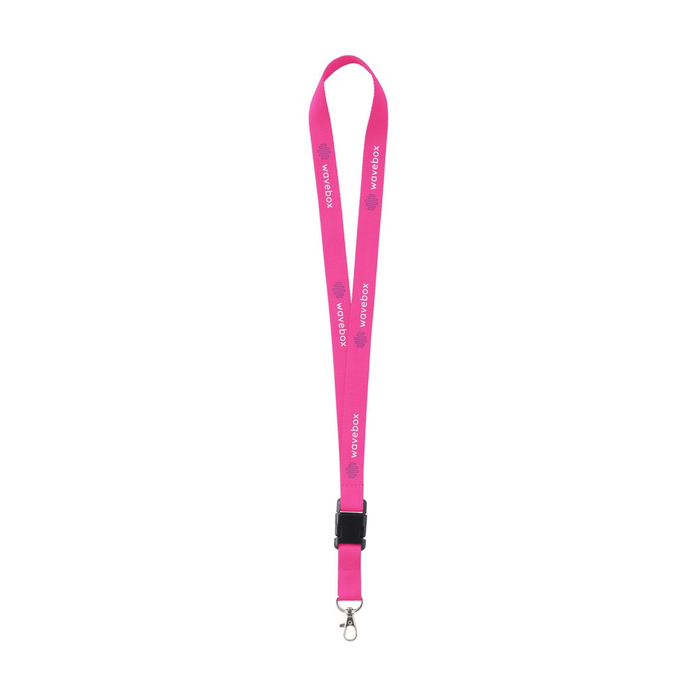 KeyCord 2 cm lanyard - fluo roze (± PMS 212)