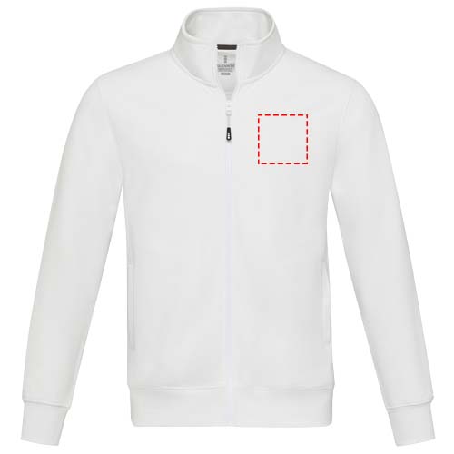 Galena 320 g/m² unisex Aware™ gerecyclede trui met volledige rits
