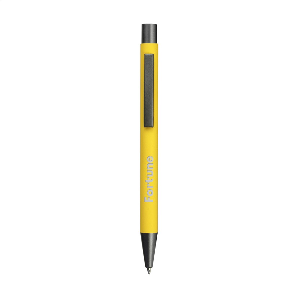 Brady Soft Touch Recycled Alu pennen - geel (± PMS 109C)