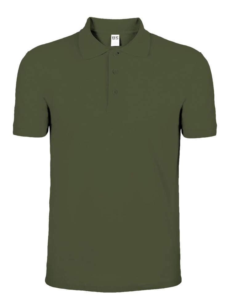 BS Evolution polo, 180 gr/m² - Olijfgroen (PMS 418C)