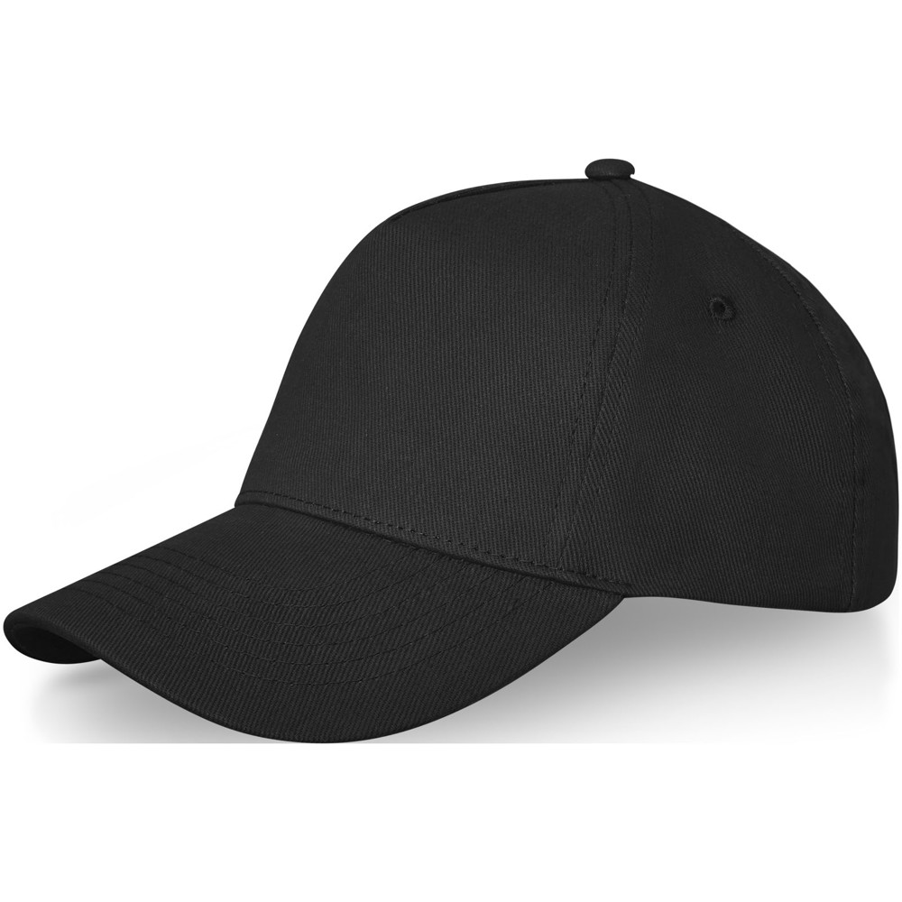 Doyle 260 g/m² 5 panel cap - Zwart