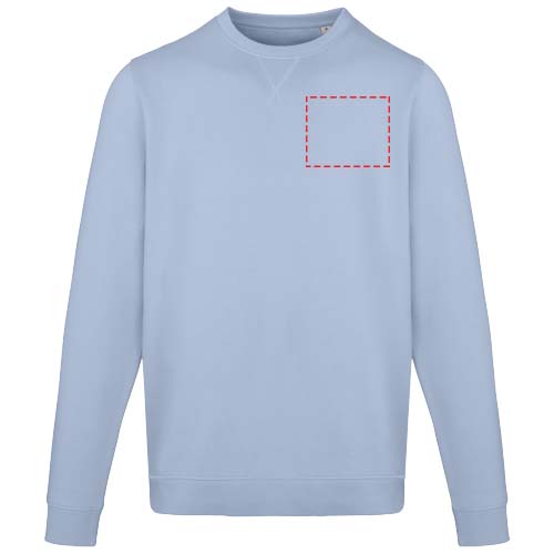 Jasper 280 g/m² unisex OCS gecertificeerde organische gerecyclede trui met ronde hals