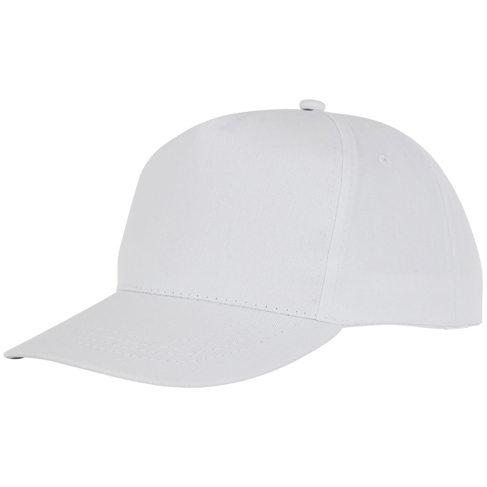 Hades 175 g/m² 5 panel cap - Wit