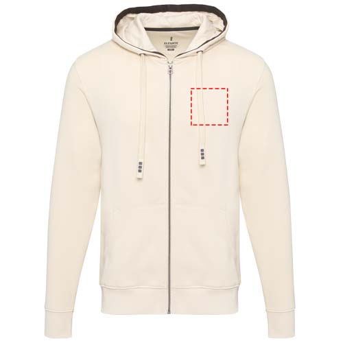 Arora 300 g/m² unisex hoodie met ritssluiting