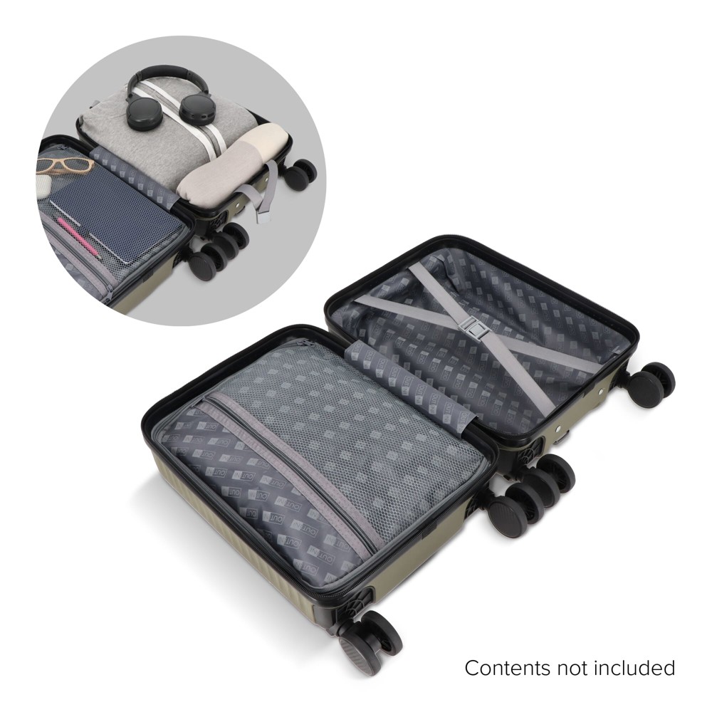 De Nordlyft InSideOut trolley, met afneembare wielen, past onder de stoel.