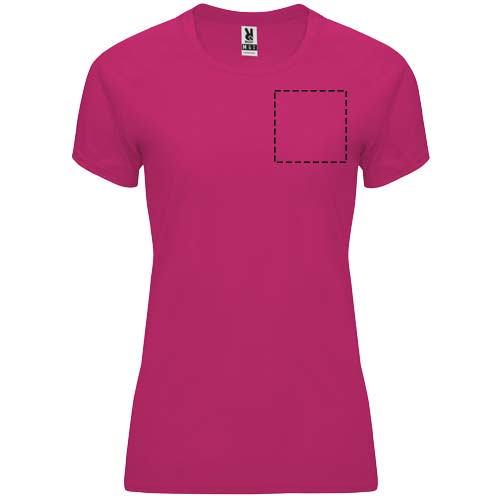 Bahrain 135 g/m² sportshirt met korte mouwen voor dames