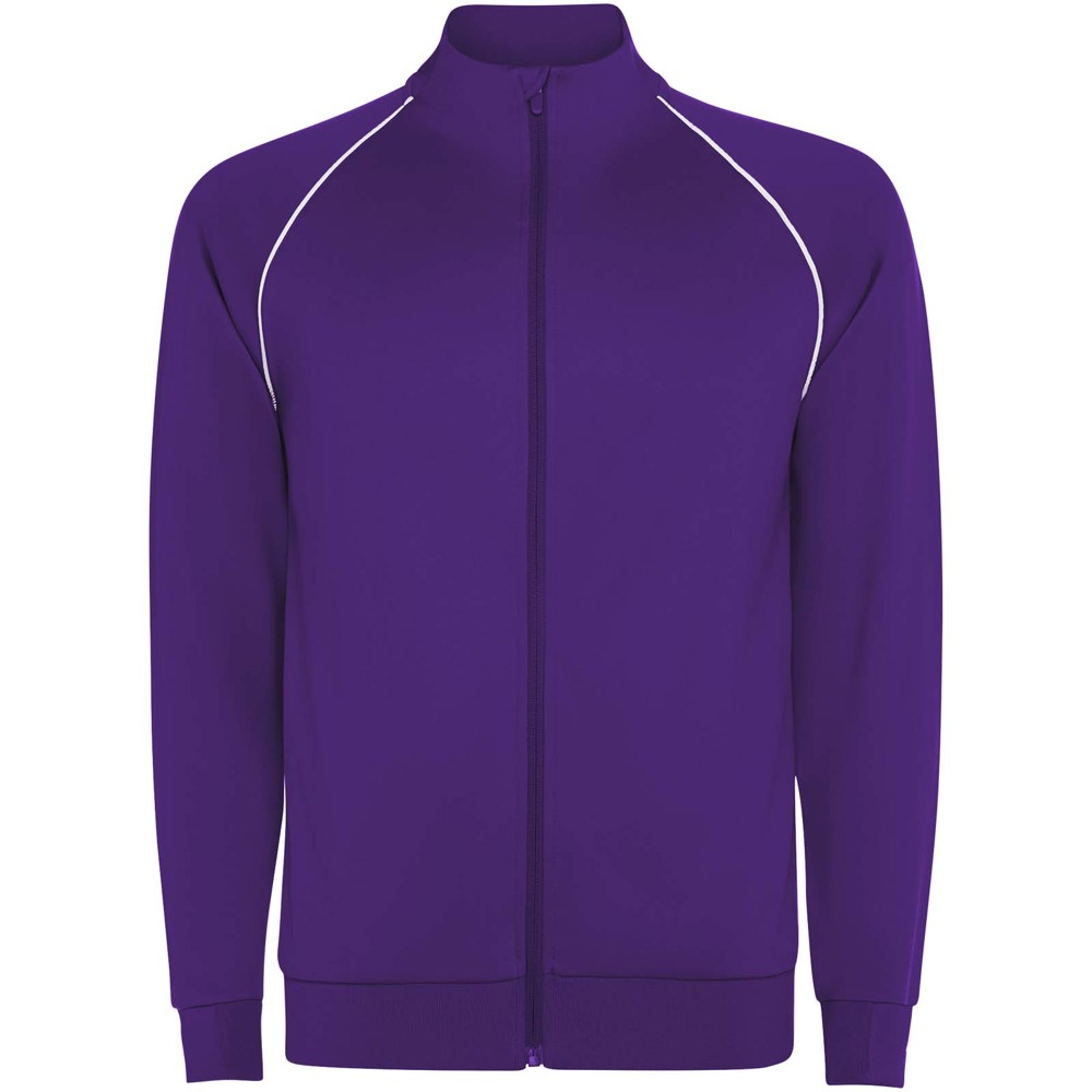 Valier-sweatshirt voor kinderen met doorlopende rits - Mauve