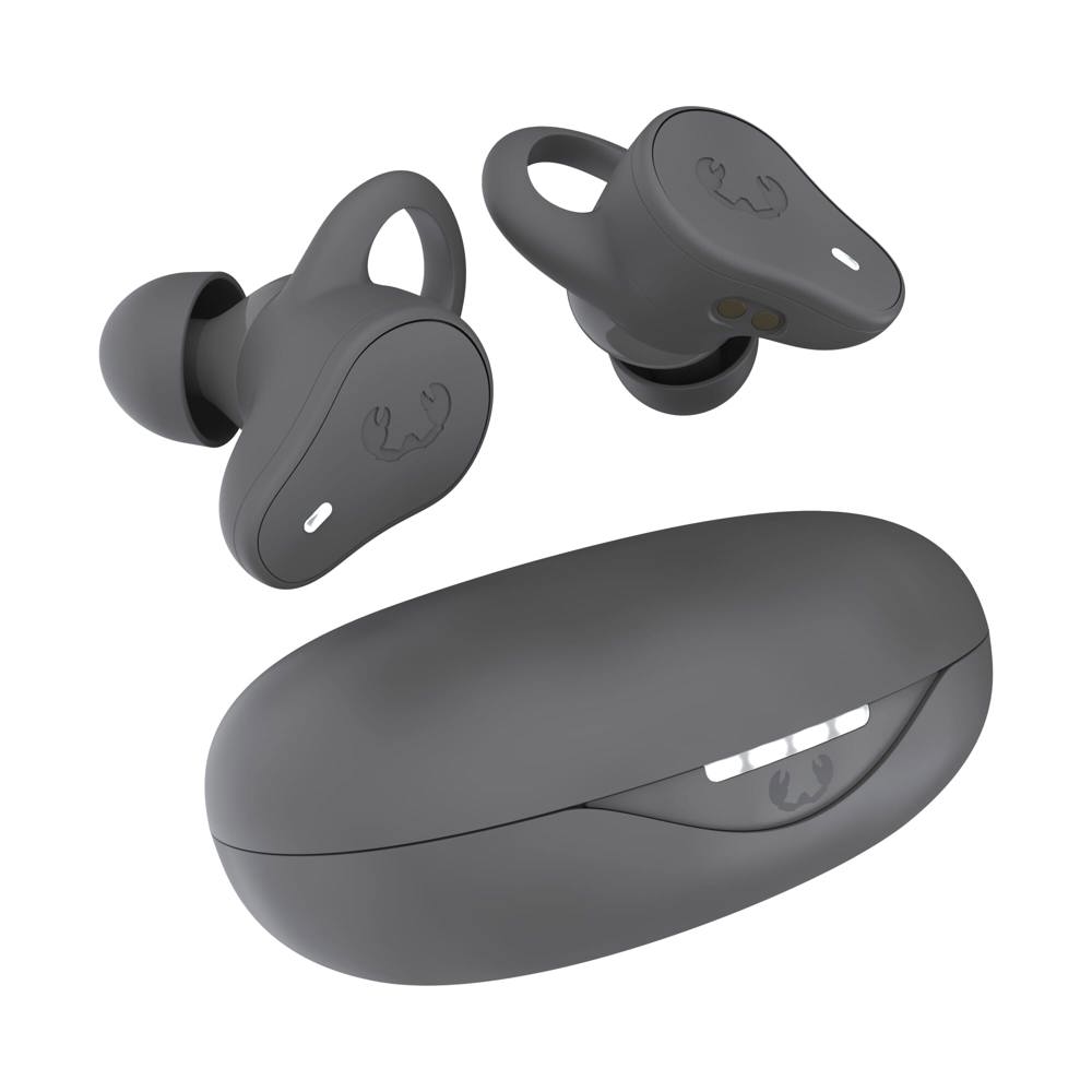 3TW1600 | Fresh 'n Rebel TWS sport oordopjes - Donker gun metal