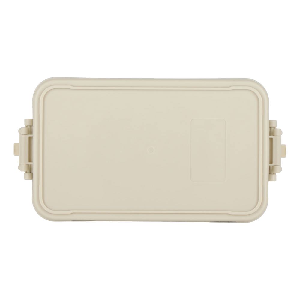 Dubbellaagse Lunchbox met Bestek