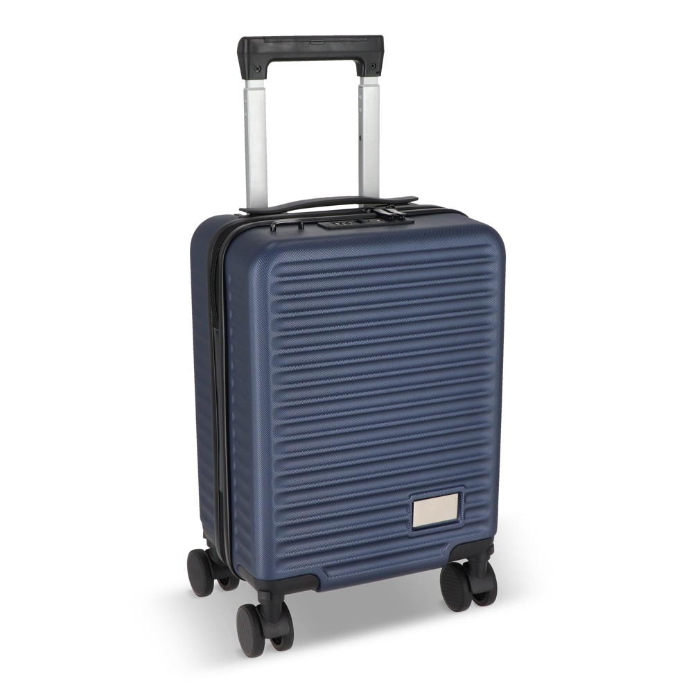 De Nordlyft InSideOut trolley, met afneembare wielen, past onder de stoel. - Donkerblauw