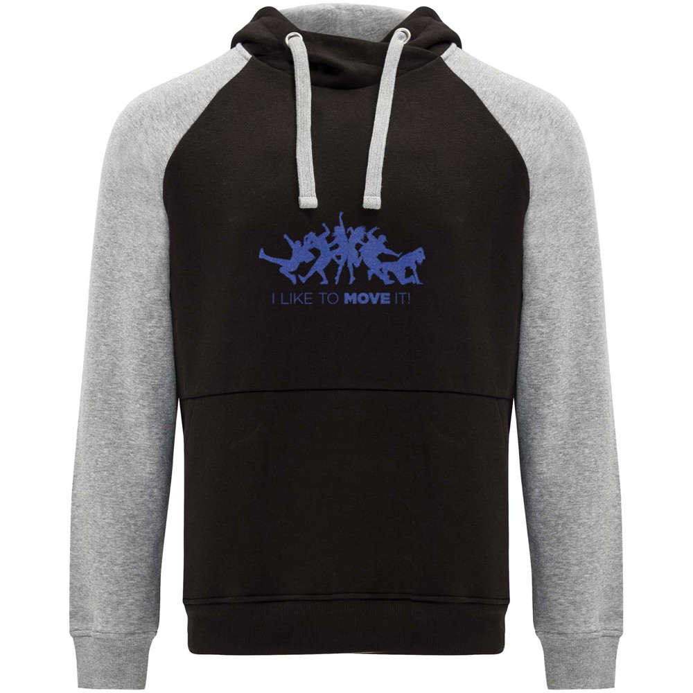 Badet 280 g/m² tweekleurige kinderhoodie