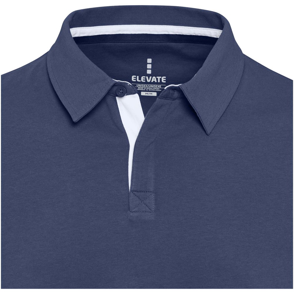 Clyde unisex organic rugbypolo sweatshirt 