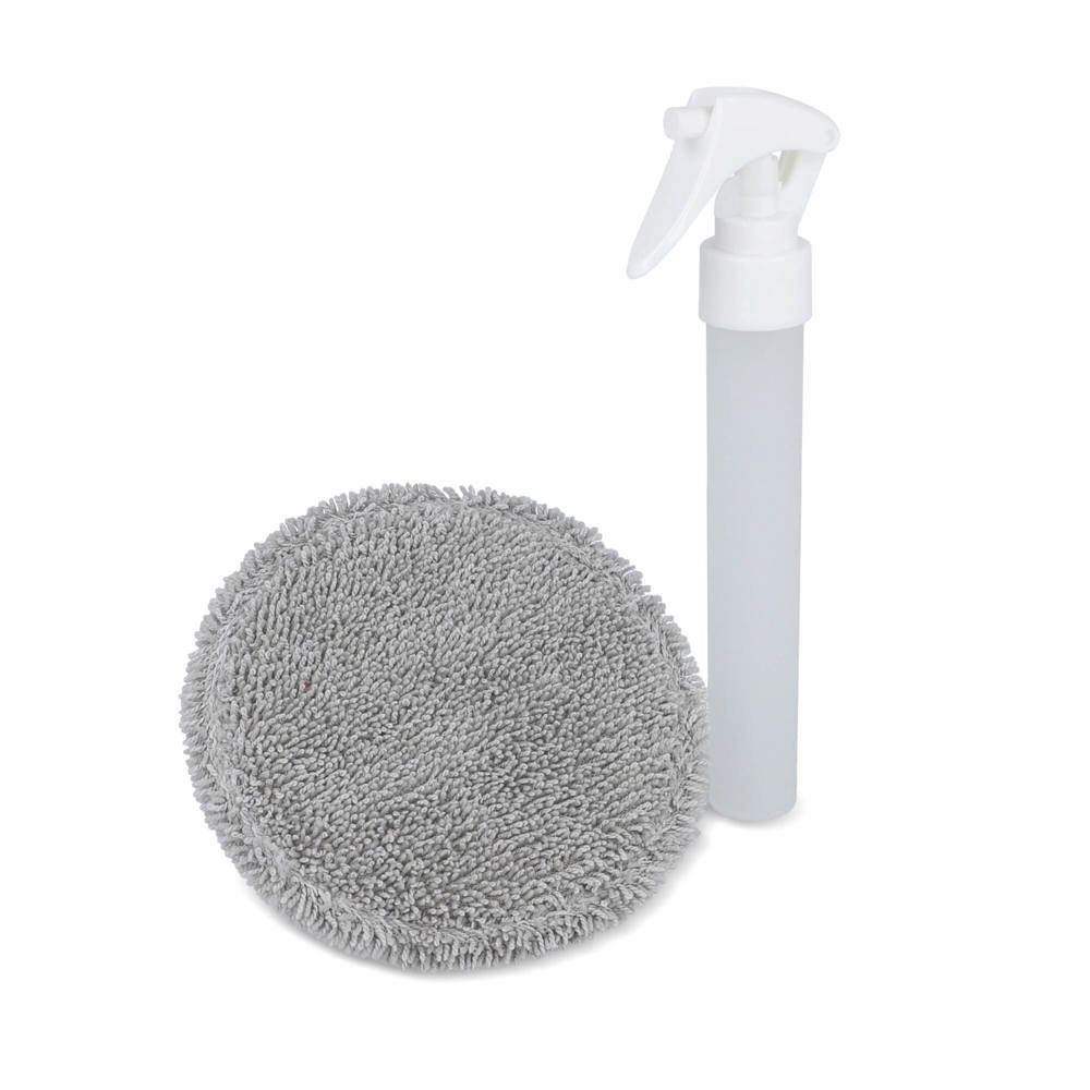 2-in-1 spray en schoonmaakdoek