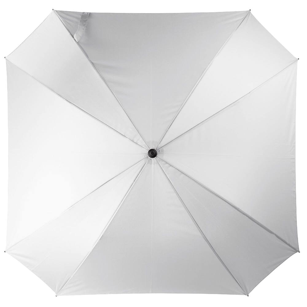 Deluxe vierkante paraplu met draaghoes 27” auto open