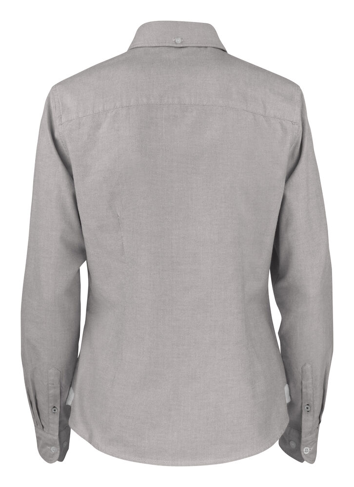 Cutter & Buck - Belfair Oxford Shirt Dames Grijs S