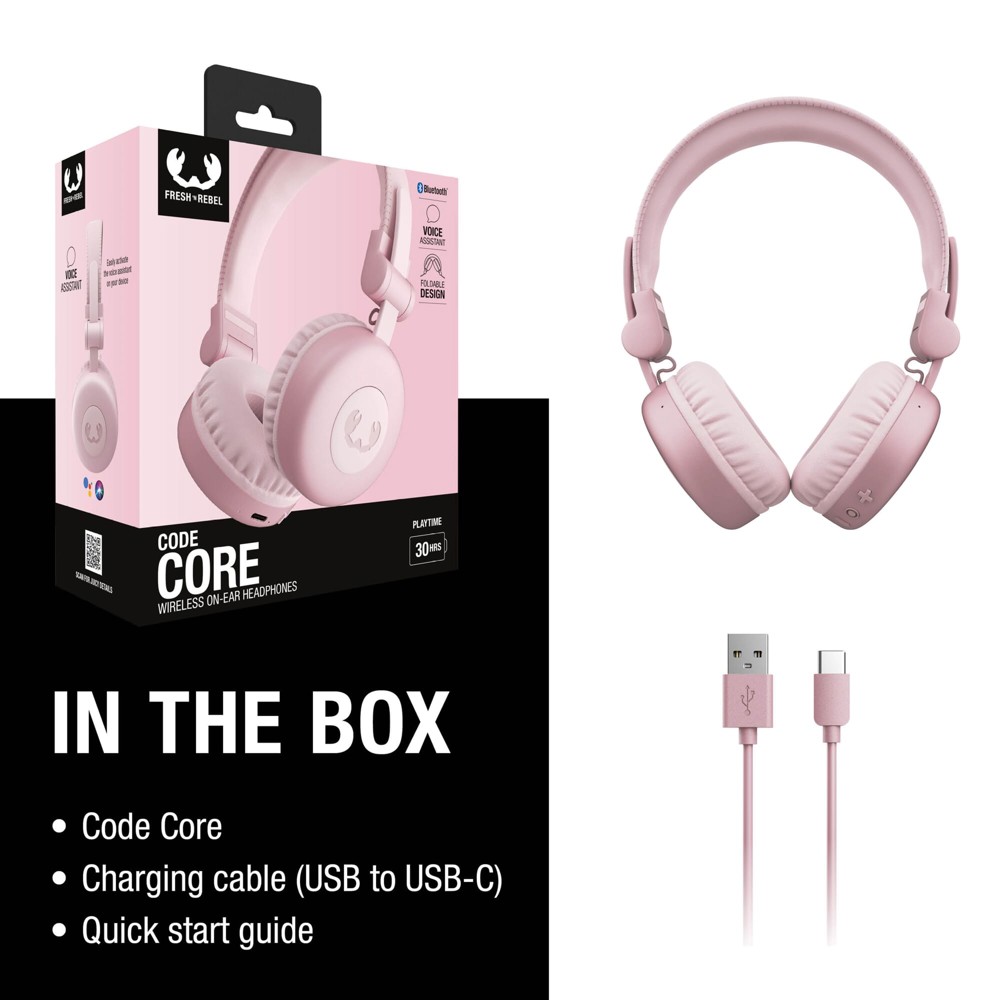 3HP1000 I Fresh 'n Rebel Code Core Draadloze on-ear koptelefoon 
