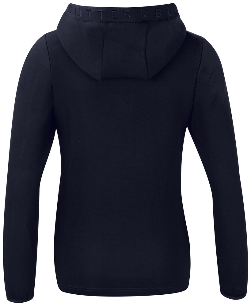Cutter & Buck - Pemberton Hood FZ Dames Dark Navy L