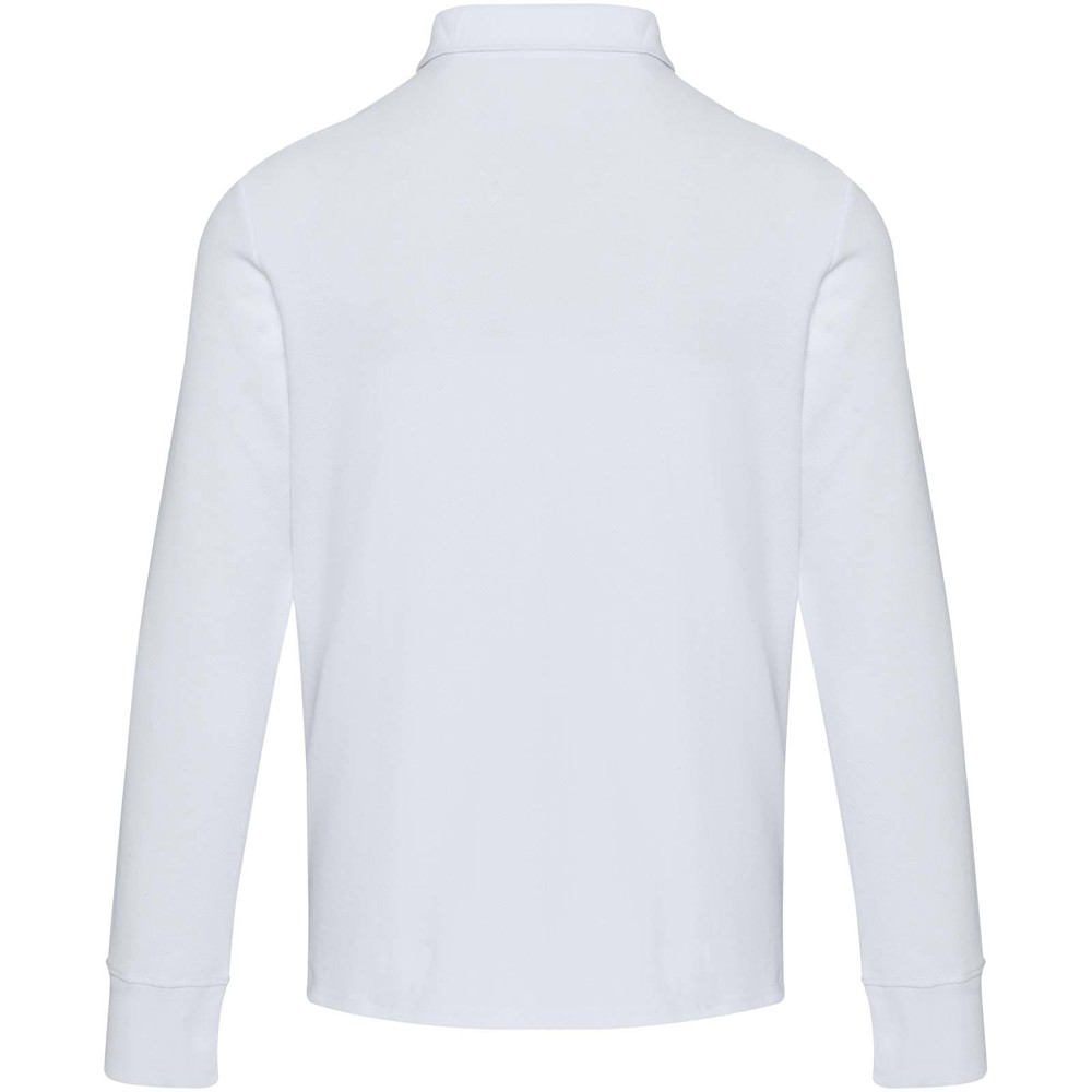Apollo 245 g/m² uniseks half-zip poloshirt met lange mouwen