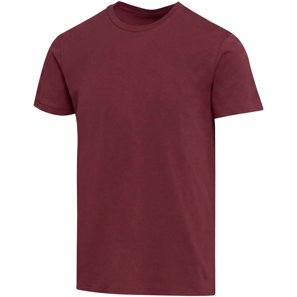 Balfour 200 g/m² unisex OCS organisch T-shirt met korte mouwen - Diep bordeauxrood