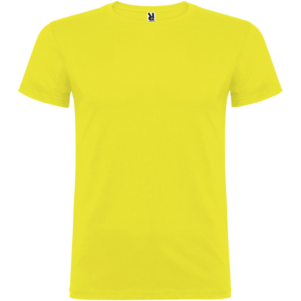 Beagle 155 g/m² herenshirt met korte mouwen - Geel