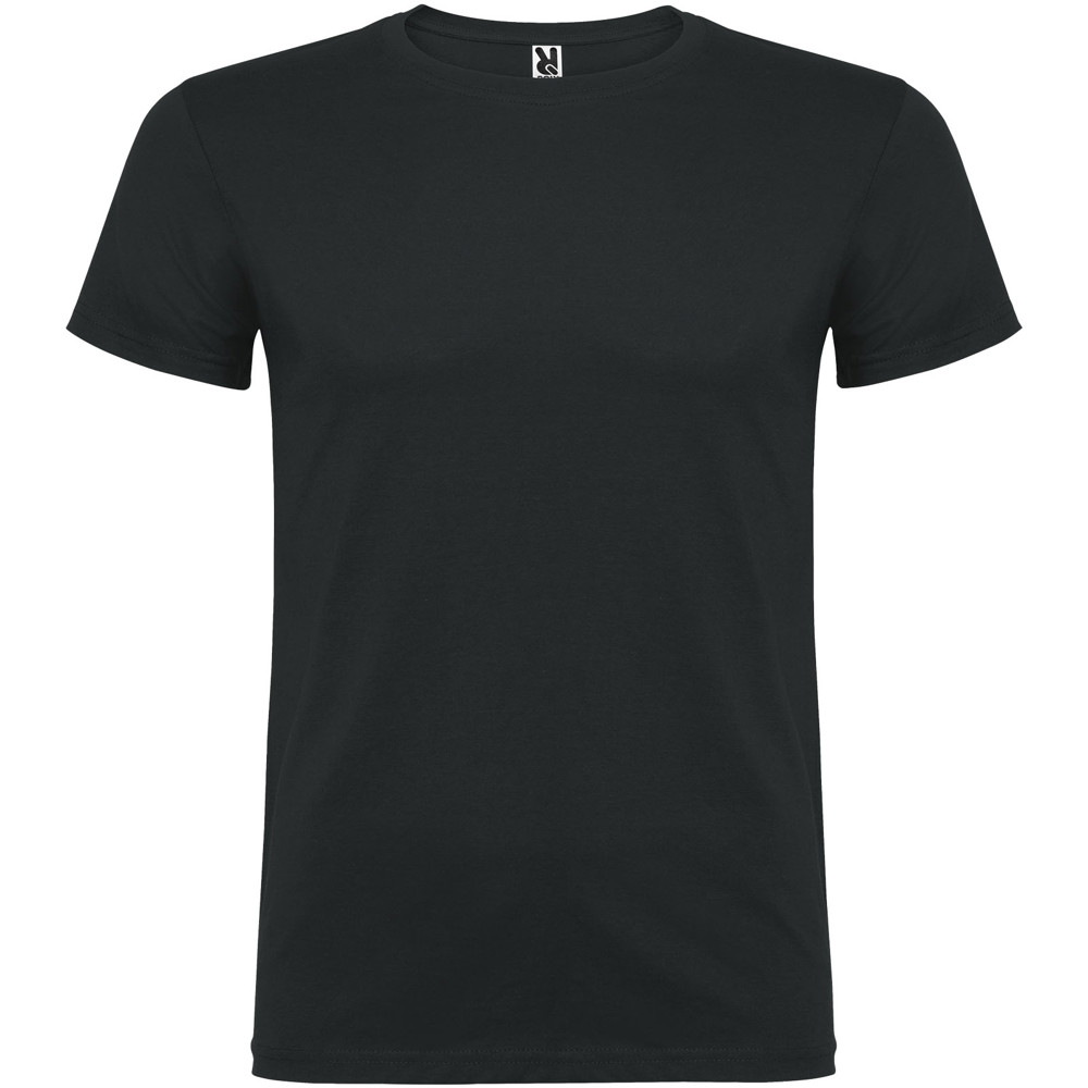 Beagle 155 g/m² herenshirt met korte mouwen - Donkerlood