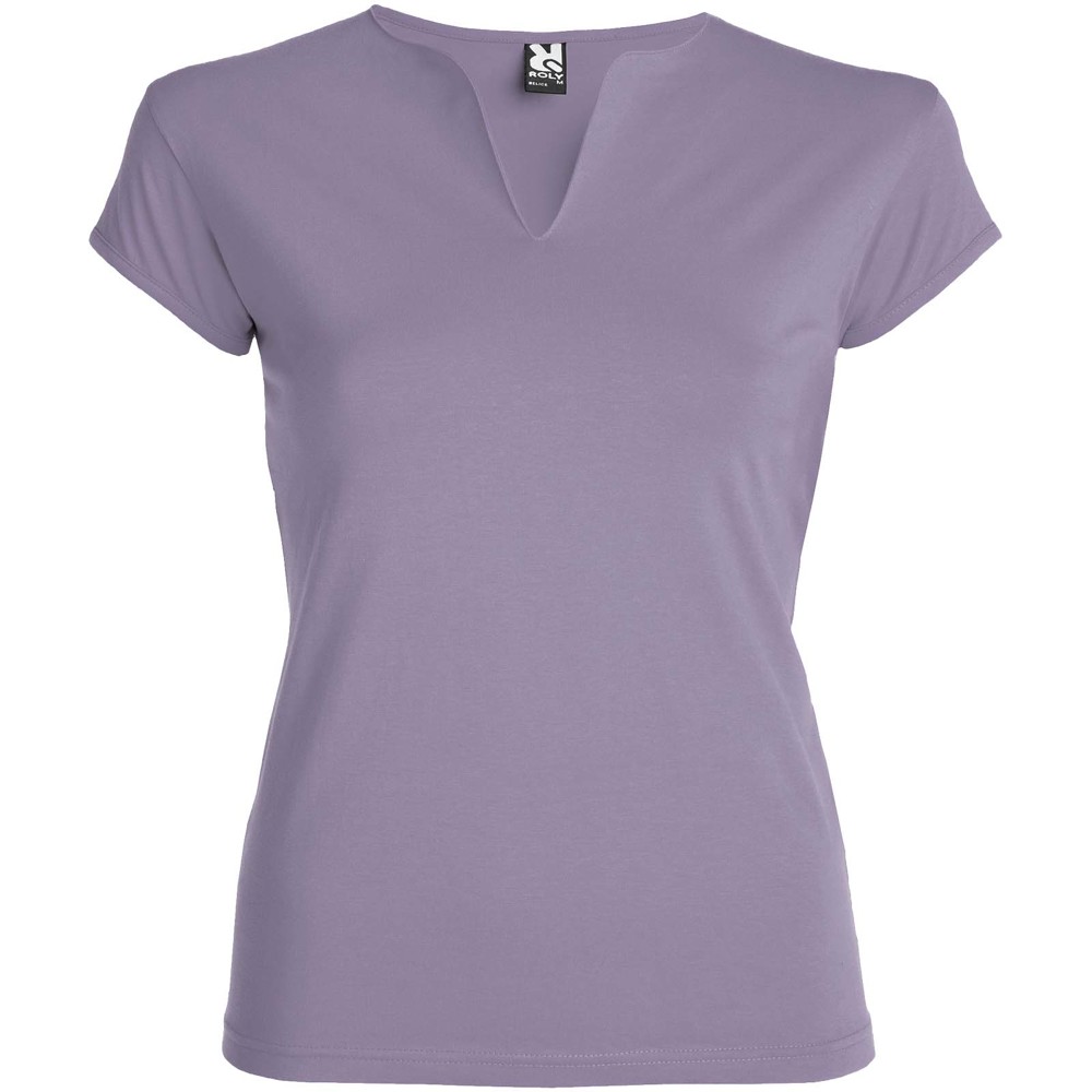 Belice 200 g/m² damesshirt met korte mouwen - Lavendel