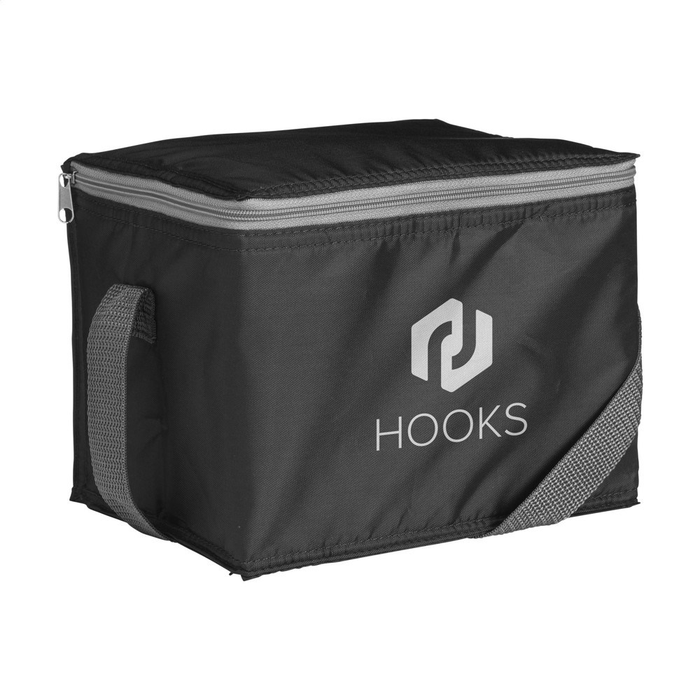 CoolMate GRS RPET koeltas - zwart (± PMS Black)