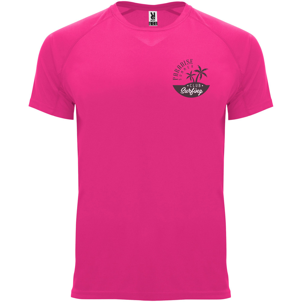 Bahrain 135 g/m² sportshirt met korte mouwen voor heren