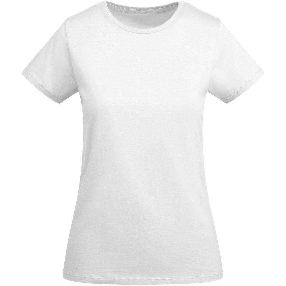 Breda 175 g/m² biologisch katoenen dames T-shirt met korte mouwen - Wit